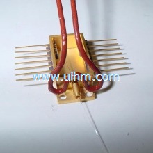 induction Soldering Optoelectronic Components