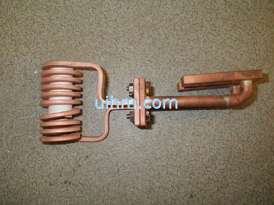 induction coil from square copper pipe