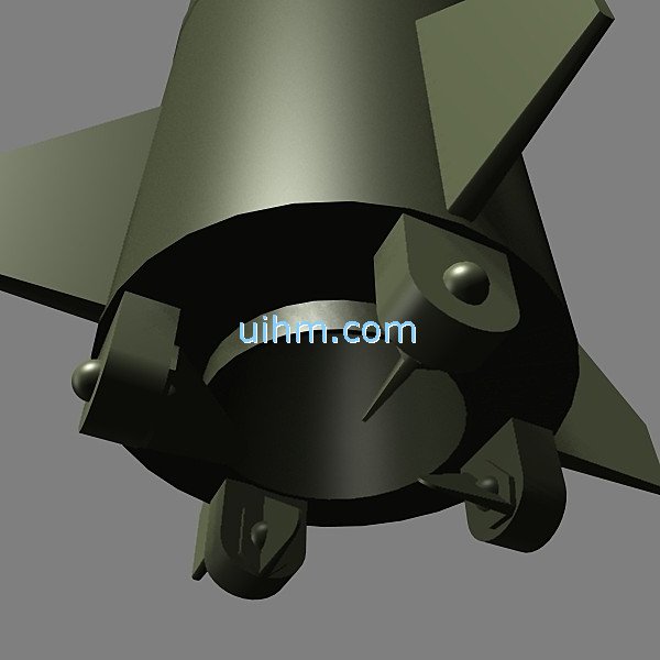 induction heating for SRBM (short-range ballistic missile) system