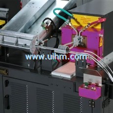 induction auto forging system for steel rod (steel bar)