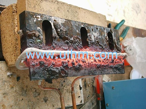 induction brazing knife