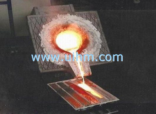 induction melting steel