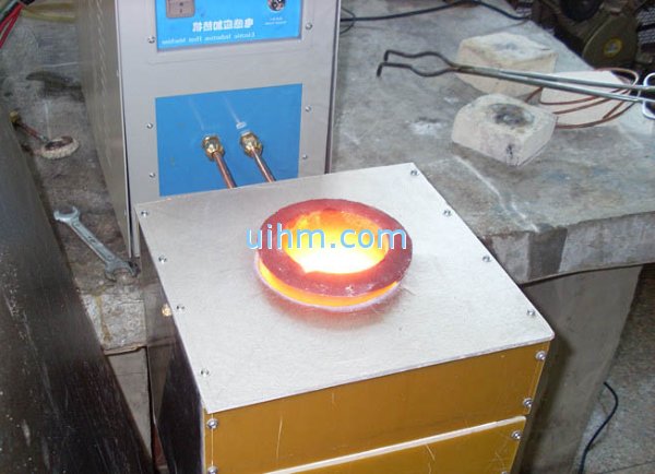 induction melting 5 kg steel