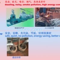 induction welding vehicle air conditioner vs common welding method