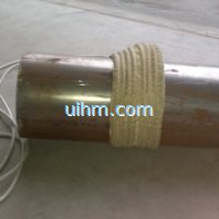 air cooled flexible induction coil for preheating steel pipeline