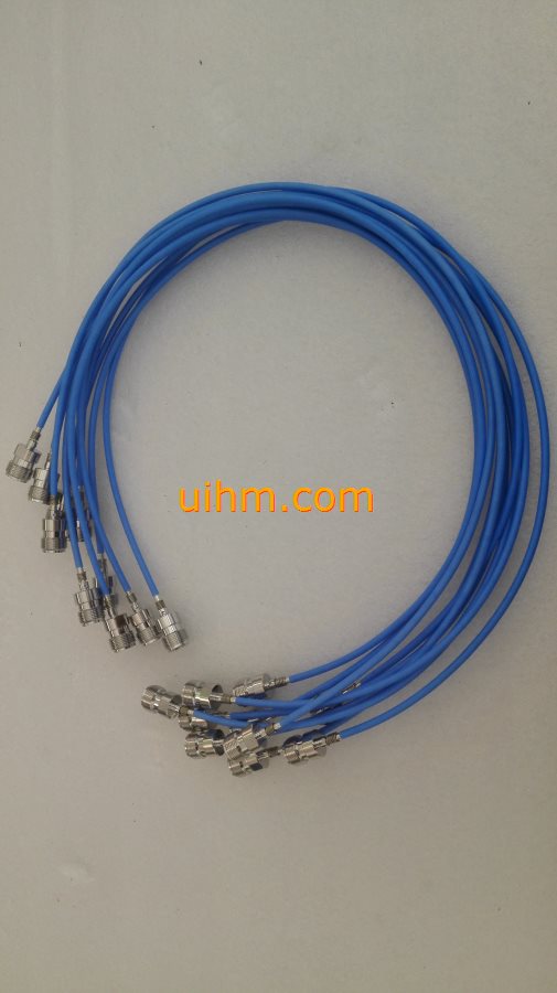 induction brazing Fiber Interface by UHF machine (4)