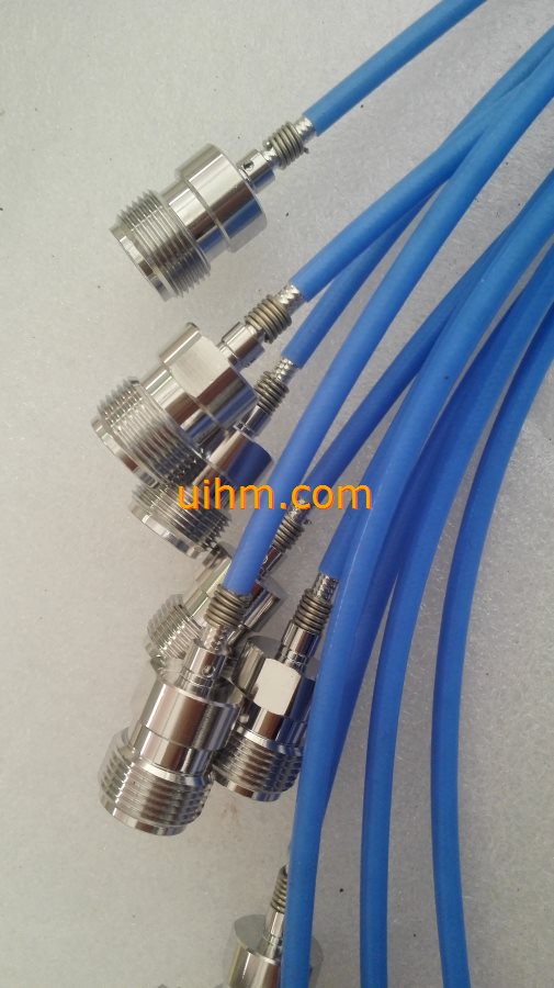 induction brazing Fiber Interface by UHF machine (5)