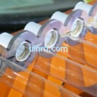 induction brazing LED tubes