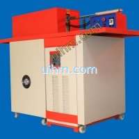 um-40ab-mf induction heater with auto feed system for forging works