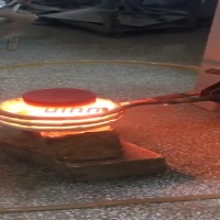 induction forging steel billet